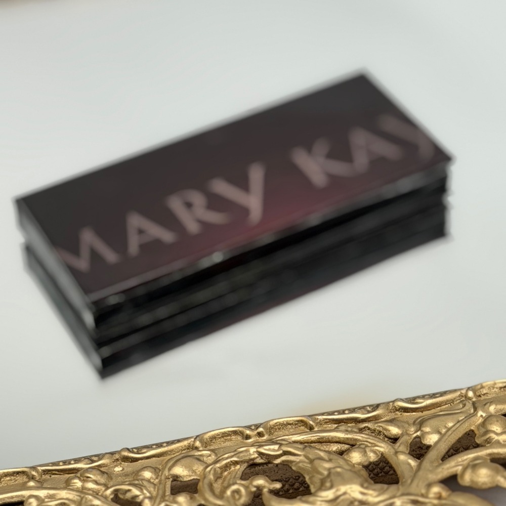 Mary Kay Mini Mineral Eye Color Quad Silky Caramel Lemongrass Amber Blaze Denim
